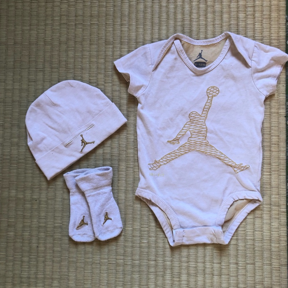 Jumpman Baby Onsie Set